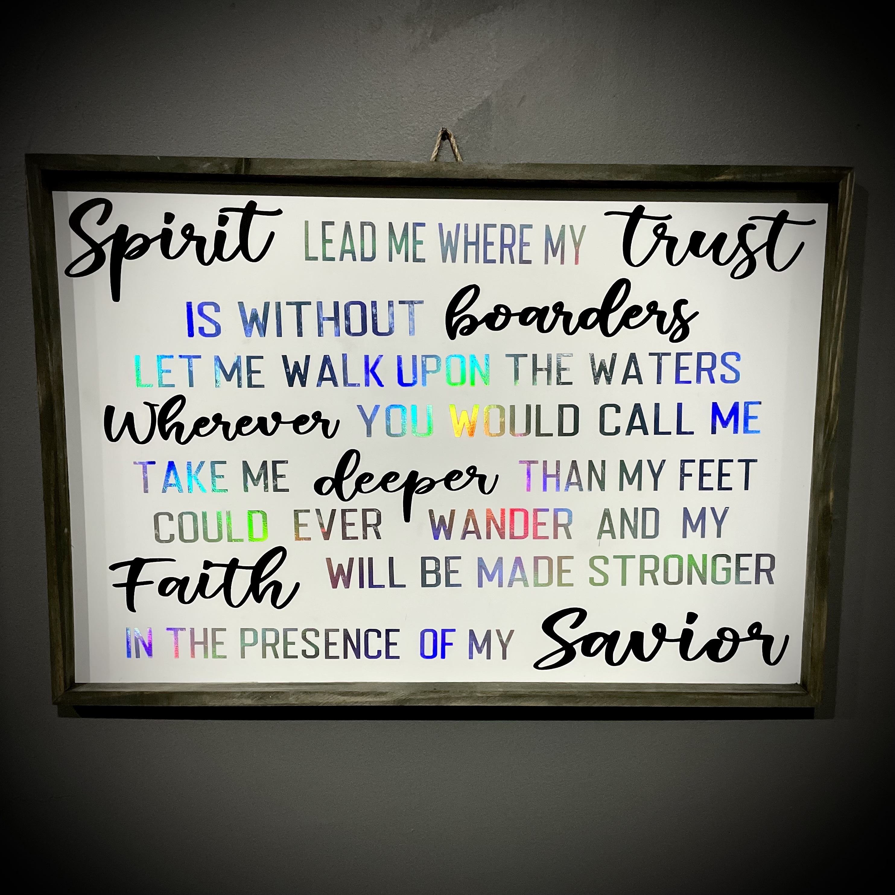 WOODEN SIGN DECALS 27"x17"